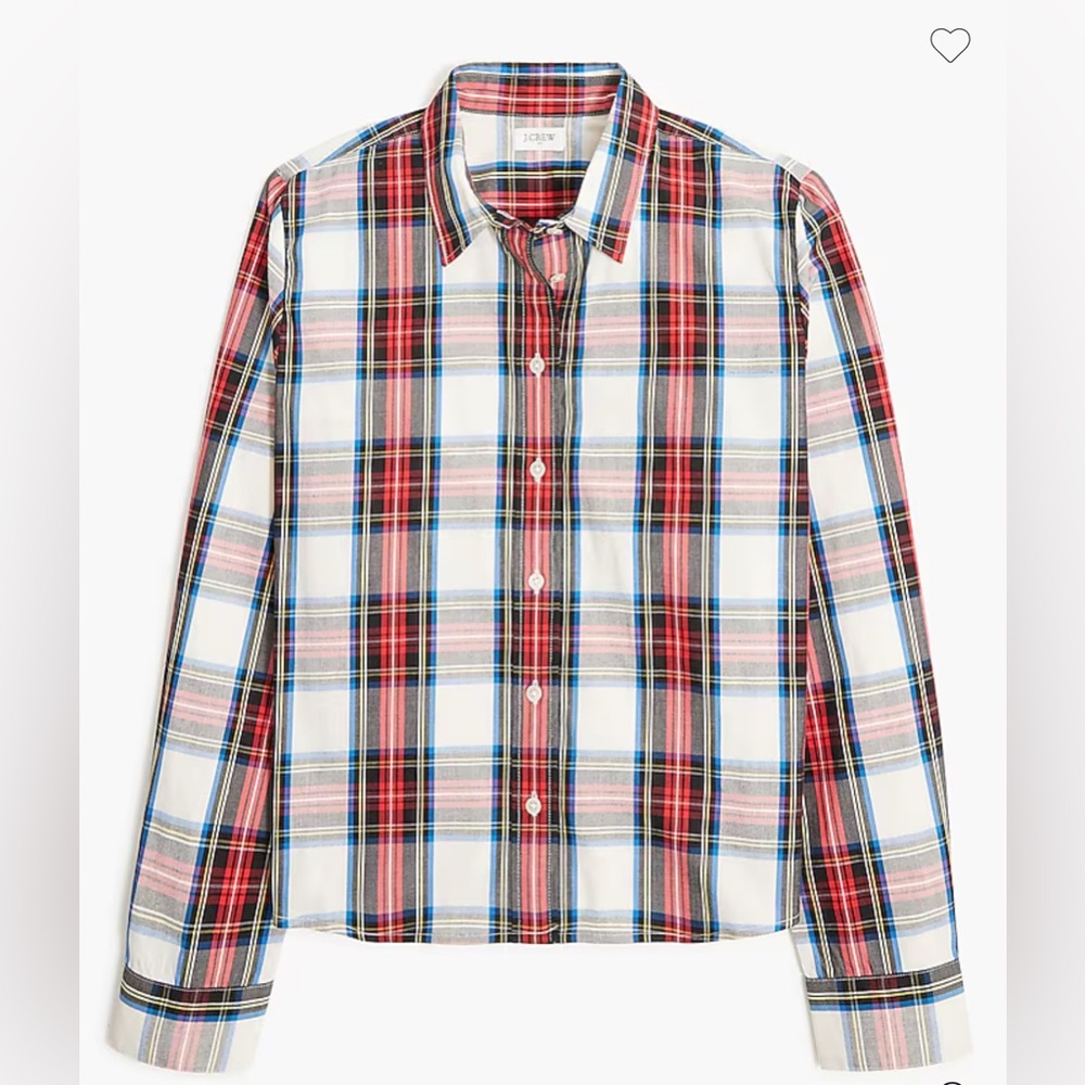 J. Crew Tartan Modern Button Down